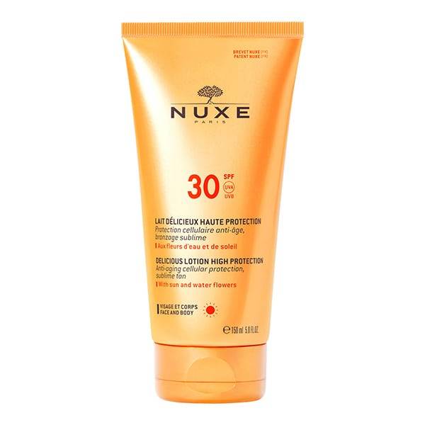 Nuxe Sun Delicious Lotion High Protection Spf30 Face & Body 150ml