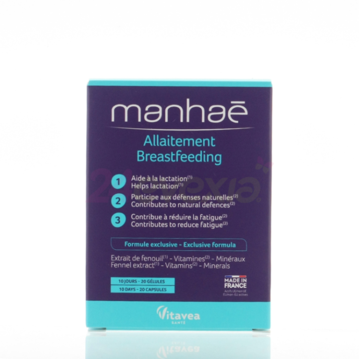 Manhae Allaitement Breastfeeding 20Capsules