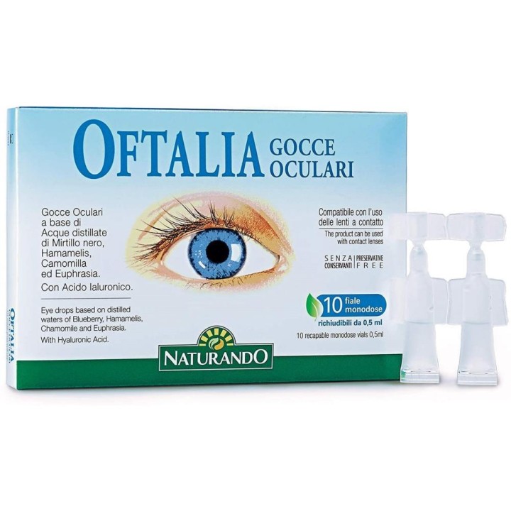 Naturando Oftalia Eye Drops 10X0.5