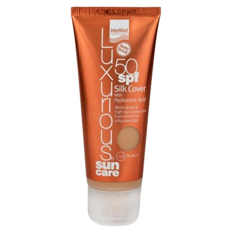 Luxurious Sun Care Silk Cover Natural Beige Spf50 75ml