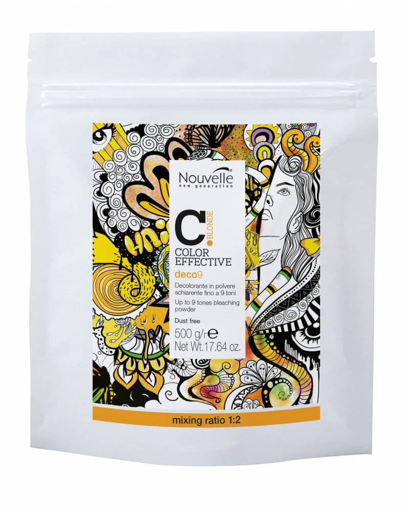 NOUVELLE COLOR EFFECTIVE DECO FLASH DYE BLEACH 25G