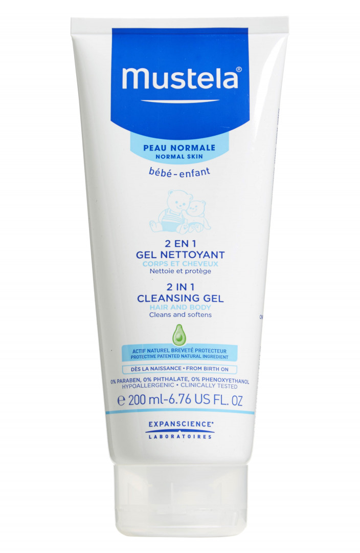 Mustela 2In1 Cleansing Gel Hair & Body 200ml