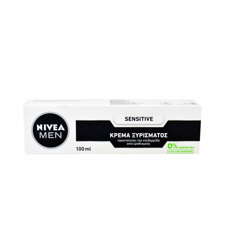 Nivea Men Sensitive Men'S Shaving Cream Care 100Ml