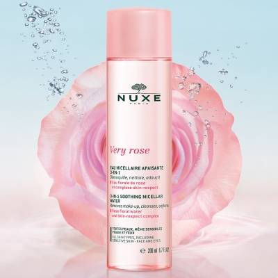 Nuxe Very Rose 3-In-1 Soothing Micellar Water For Face & Eyes 200ml