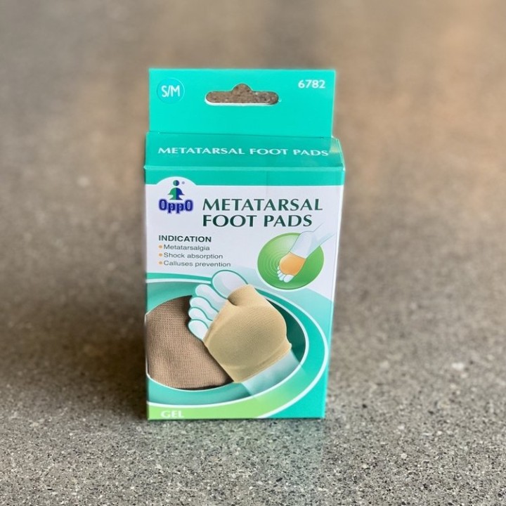 Oppo Metatarsal Foot Pads S/M Beige Colour