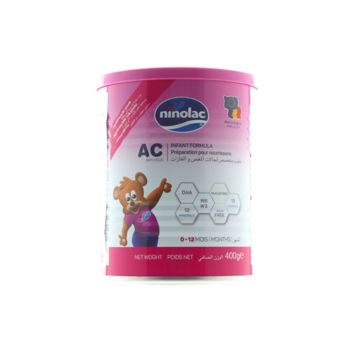Ninolac Ac Baby Milk Powder 0-6 Months Old 400Gr