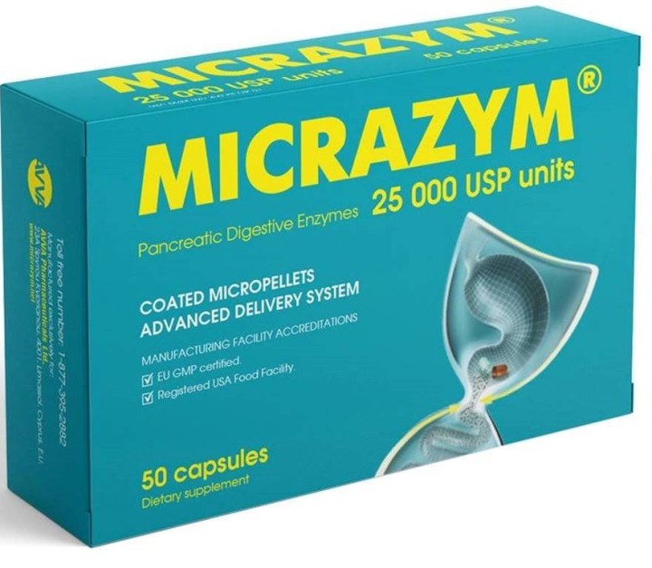Micrazym 25.000Iu 20Capsules