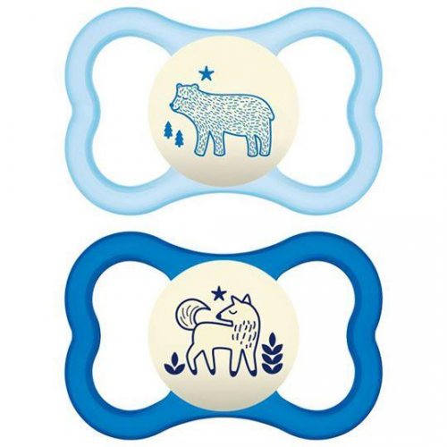 Mam Air Baby Soother 6M+ Blue