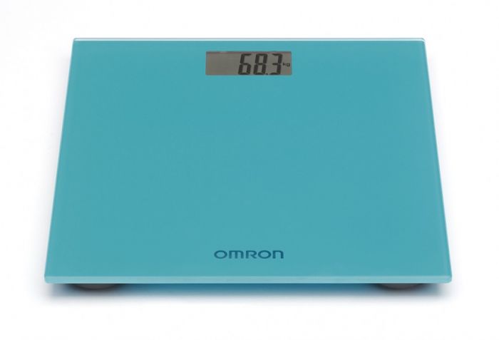 Omron Digital Personal Body Technology Weighing Slim Bathroom Scale