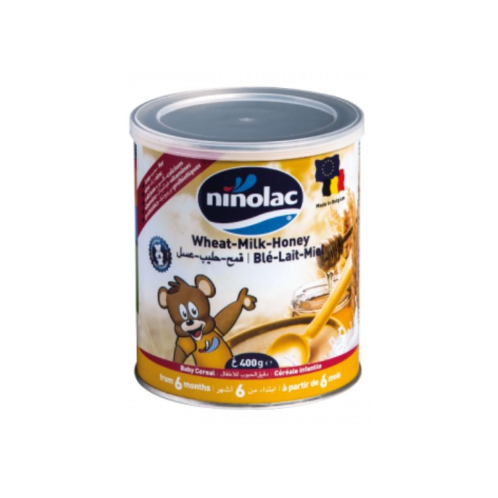 Ninolac Wheat - Milk - Honey, Powder, 400gr x 6m+