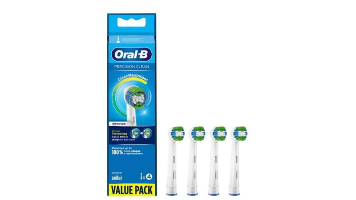 Oral-B 'Precision Clean' Replacements Heads 3+1 Free Pack