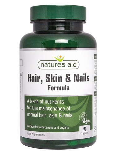 Natures Aid Hair Skin And Nails Formula 90 Tablets