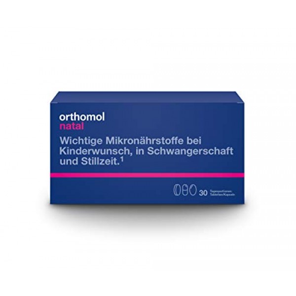 Orthomol Natal Tablets + Capsules 30 Tablets