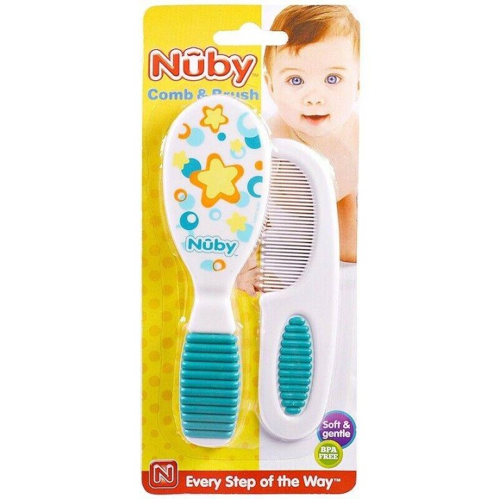 Nuby Comb & Brush Set