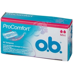 O.B. Procomfort Smooth Mini Tampons 16 Pcs
