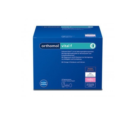 Orthomol Vital F Powder Tablets + Capsules 3×30 Pack