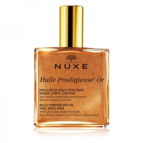 Nuxe Huile Prodigieuse Dry Oil Golden Shimmer Face/Body/Hair 100ml