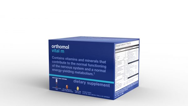 Orthomol Vital M Ready To Drink Vials + Capsules 2X30