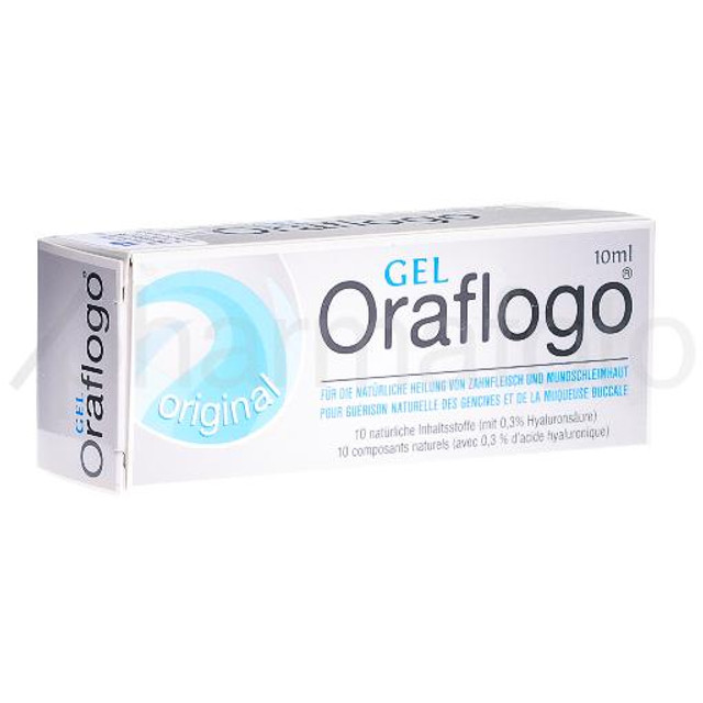 Oraflogo Gel Toothpaste Oral Care 10 Ml