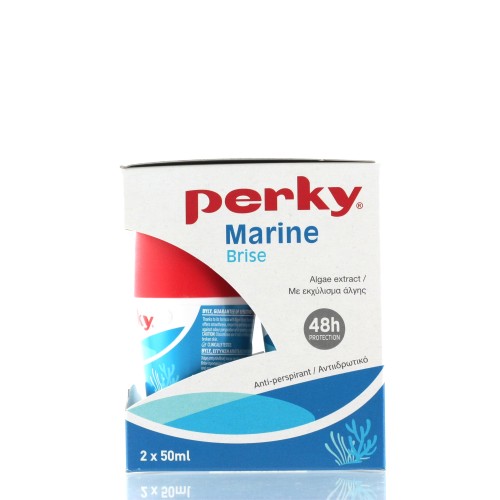 Perky Marine Brise Roll-On 2 X 50ml (1+1 Free) 48H