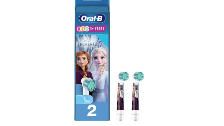 Oral B Frozen Kids 3+ Years Extra Soft Replacements Heads 2 Pieces