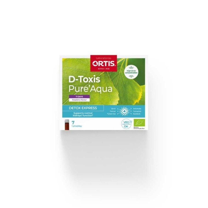 Ortis D-Toxis Pure Aqua - Express 7 X 15Ml