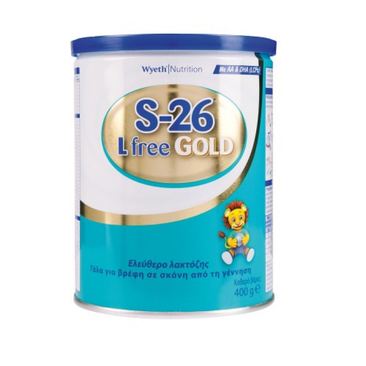 S-26 Lactose Free Gold, Milk, 400gr