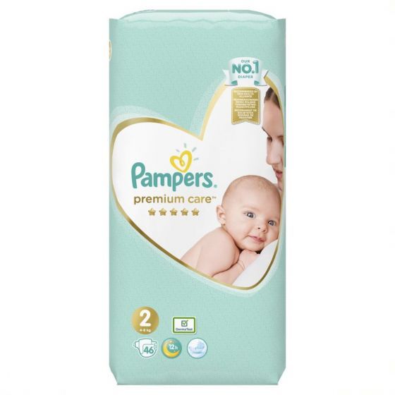 Pampers Premium Care No2 (4-8Kg) 46pants