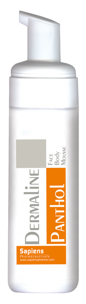 Sapiens Dermaline Panthol Mousse For Face And Body 150ml