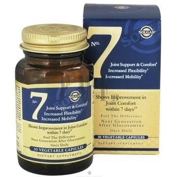 Solgar No.7 Joint Support & Comfort 30 Capsules