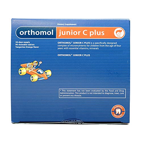 Orthomol Junior C Plus Wildberry, Chewable Tablets, 30