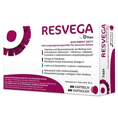Resvega Eye Health Supplements 60Caps