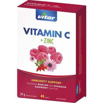 Revital Vitamin C & Zinc 45 Tablets