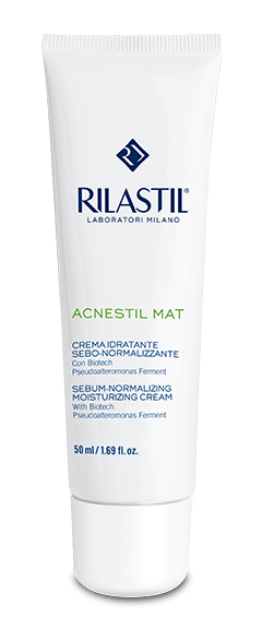 Rilastil Acnestil Matt Cream Sebum Normalizing Moisturizing Cream 50ml