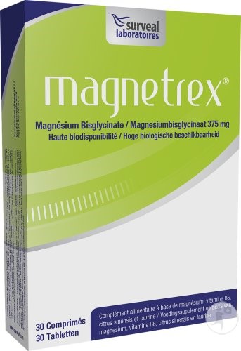 Surveal Laboratoires Magnetrex Magnesium & Vitamin B 30 Tablets