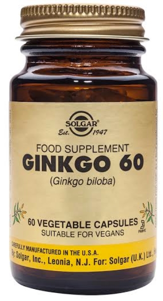 Solgar Ginko 60Mg 60 Capsules