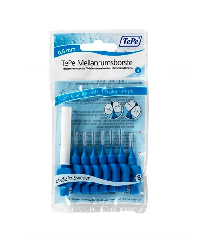 Tepe Interdental Brush Blue 0.6 Mm