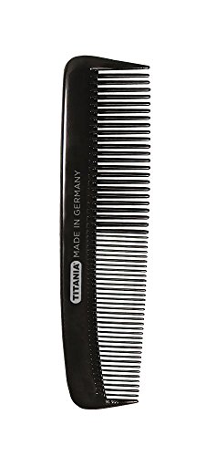 Titania Hair Comb Black