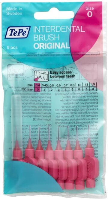 Tepe Interdental Brushes Pink Original 0 4Mm