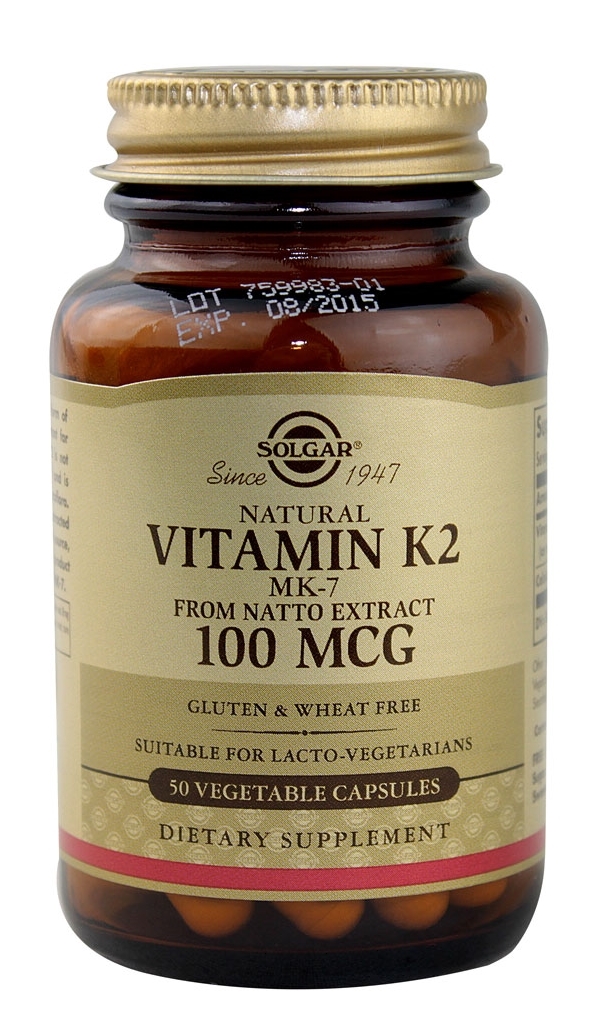 Solgar Vitamin K2 50 Caps X 100Mg