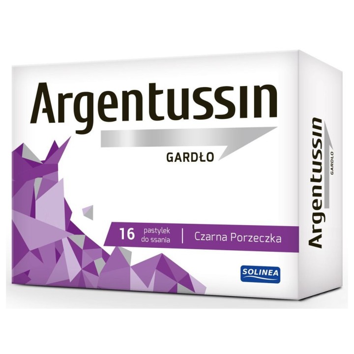 Solinea Argentussin Blackcurrant 16 Lozenges