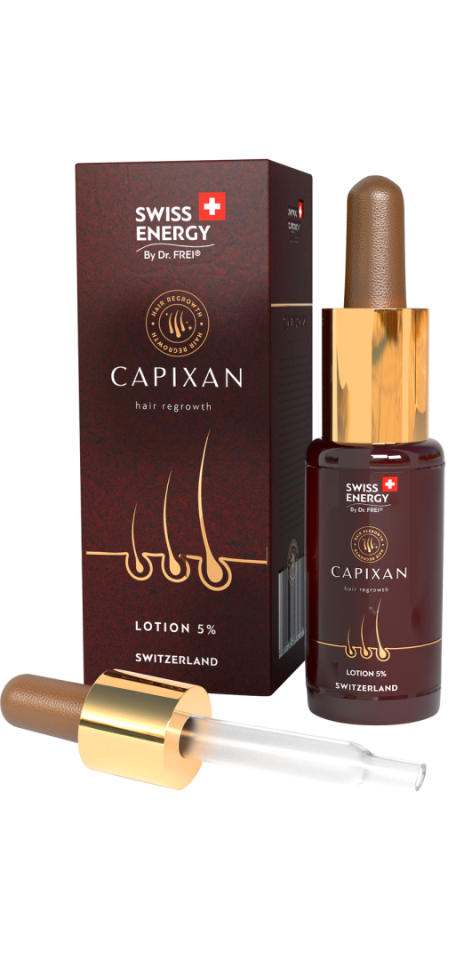 Swiss Energy  Lotion Capixan 5%  Stop Hair Loss  Stimulation 50 Ml.