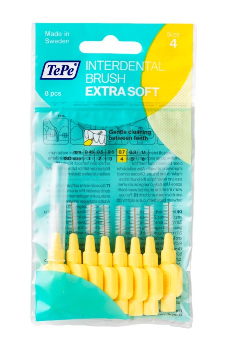 Tepe Yellow Fine Brush 8 X 07Mm
