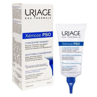 Uriage Xemose Pso Soothing Concentrate Skin Care Psoriasis Tendency 150 ml