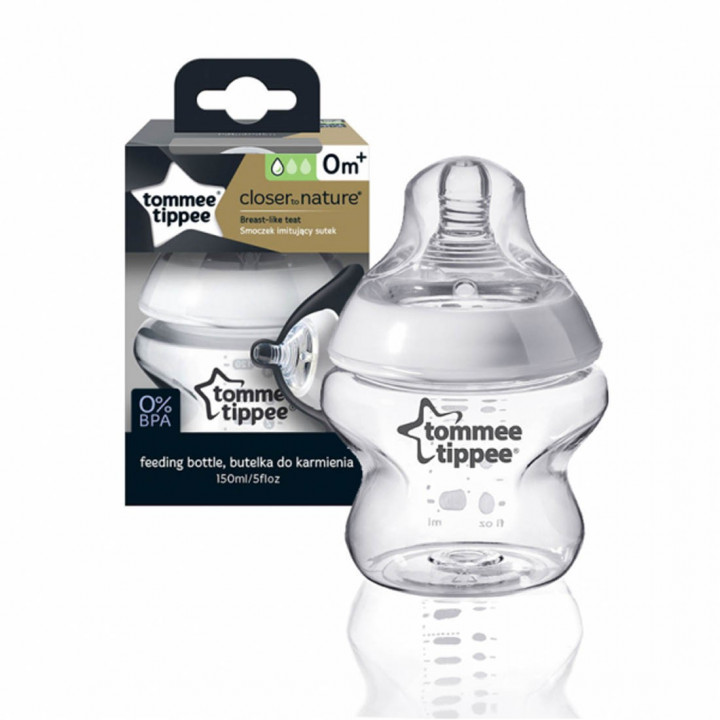 Tommee Tippee Baby Bottle 0M+ 150ml