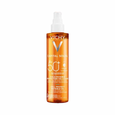 Vichy Capital Soleil Cell Protect Invisible Oil Sunscreen Oil Spf50+ 200Ml