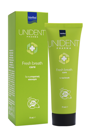 Unident Pharma Fresh Breath Care Για Στοματική Κακοσμία.