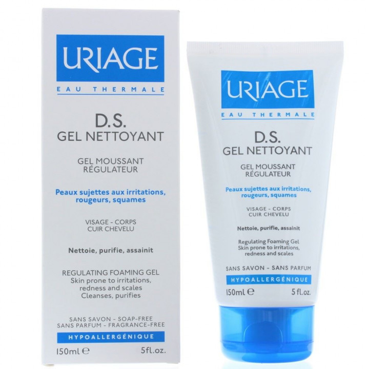 Uriage D.S Gel Nettoyant Soothing Gel 150ml
