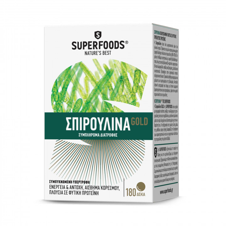 Superfoods Spiroulina Gold Tab 180