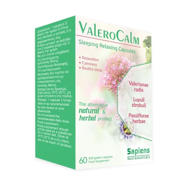 Valerocalm Sleeping Relaxing Capsules 60